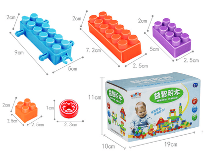 Educational Large Particle Building Blocks for Children