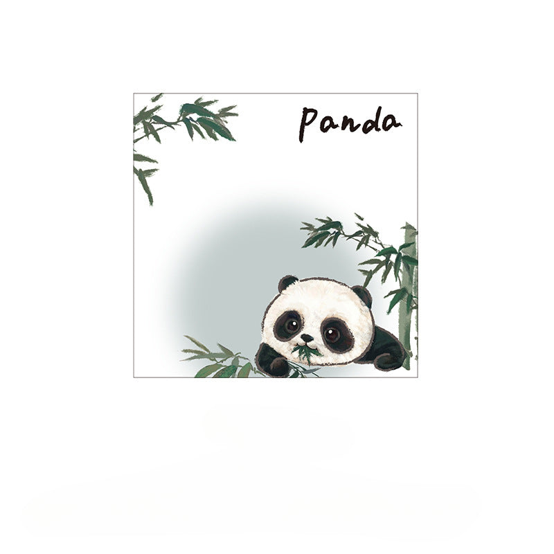 Cartoon Cute Panda Paper Sticky Notes