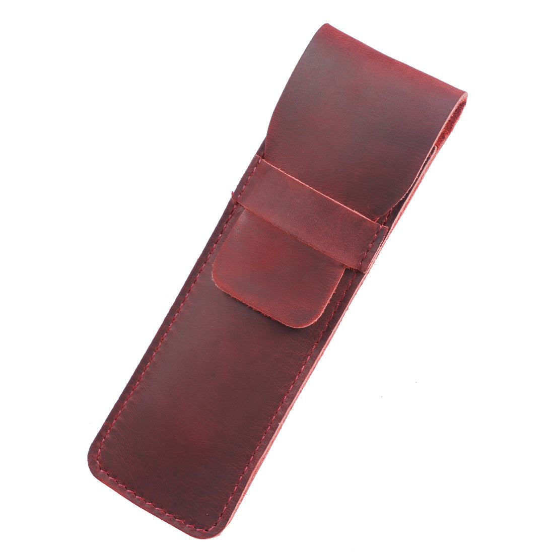 Genuine Vintage Handmade Cowhide Pencil Case