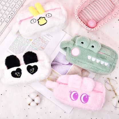 Plush Animal Pencil Case