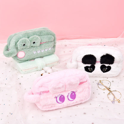 Plush Animal Pencil Case