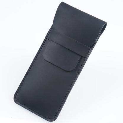 Genuine Vintage Handmade Cowhide Pencil Case