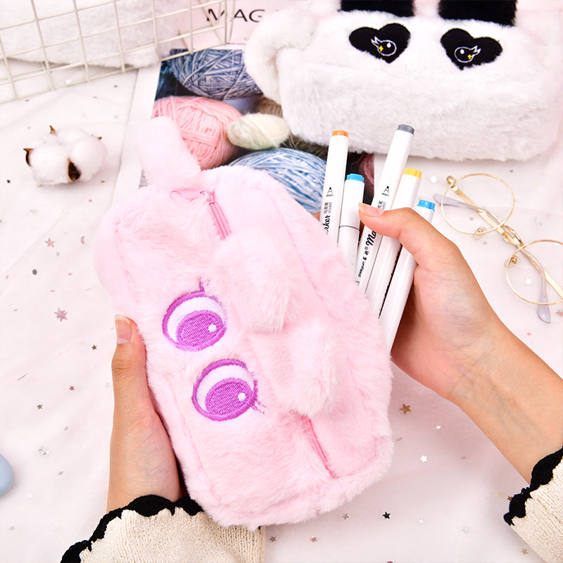 Plush Animal Pencil Case