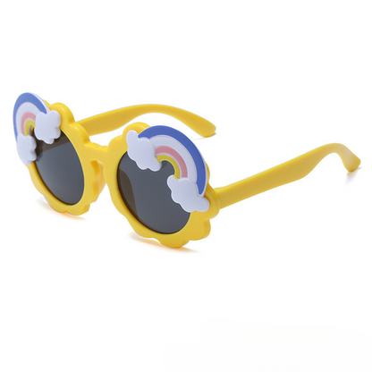 PC Cute Rainbow Anti-ultraviolet Children Sunglasses