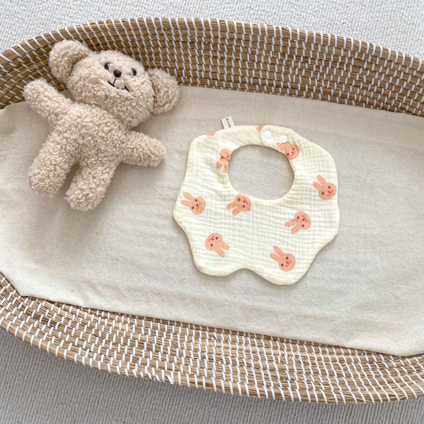 Baby Girls Boys Cartoon Print Baby Bibs Wholesale