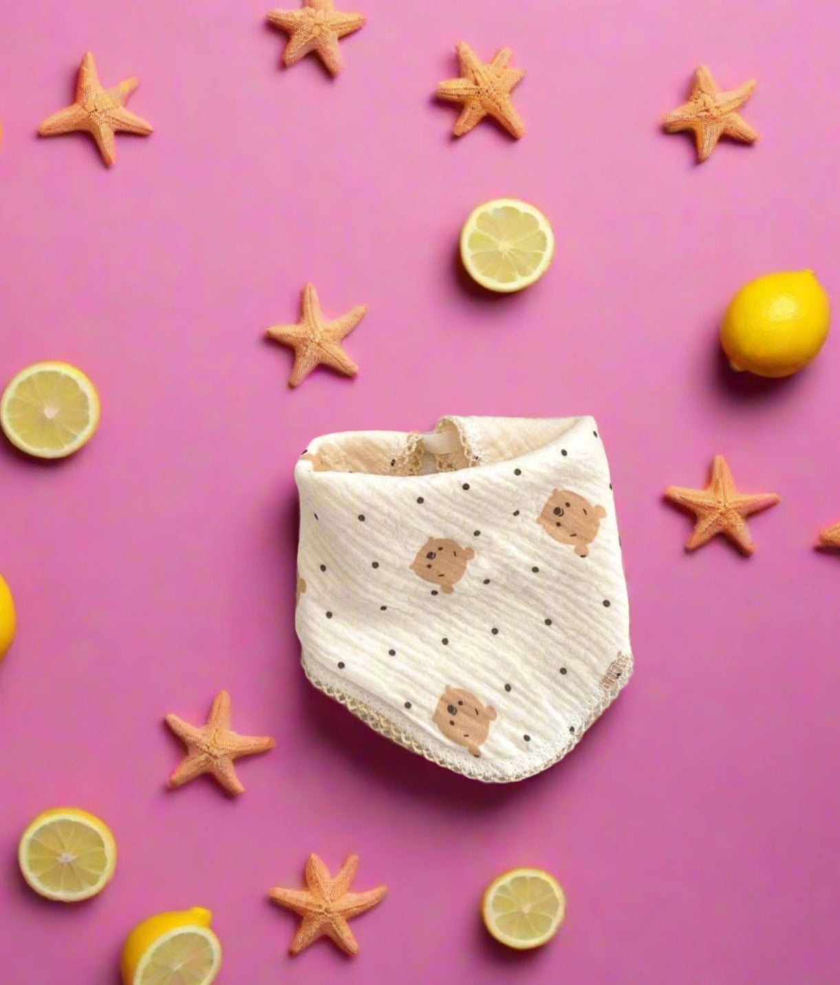 Baby Unisex Cartoon Print Baby Bibs Wholesale