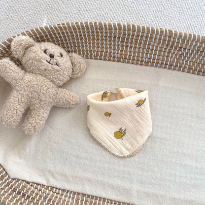 Baby Unisex Cartoon Print Baby Bibs Wholesale