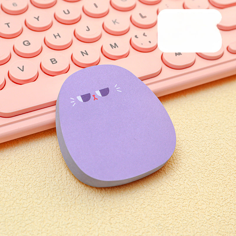 Paper Sticky Notes with Cartoon Expressions