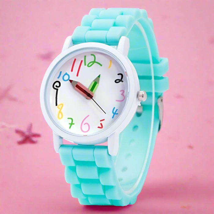 Colored Pencil Boy's Watch