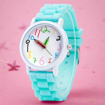 Colored Pencil Boy's Watch