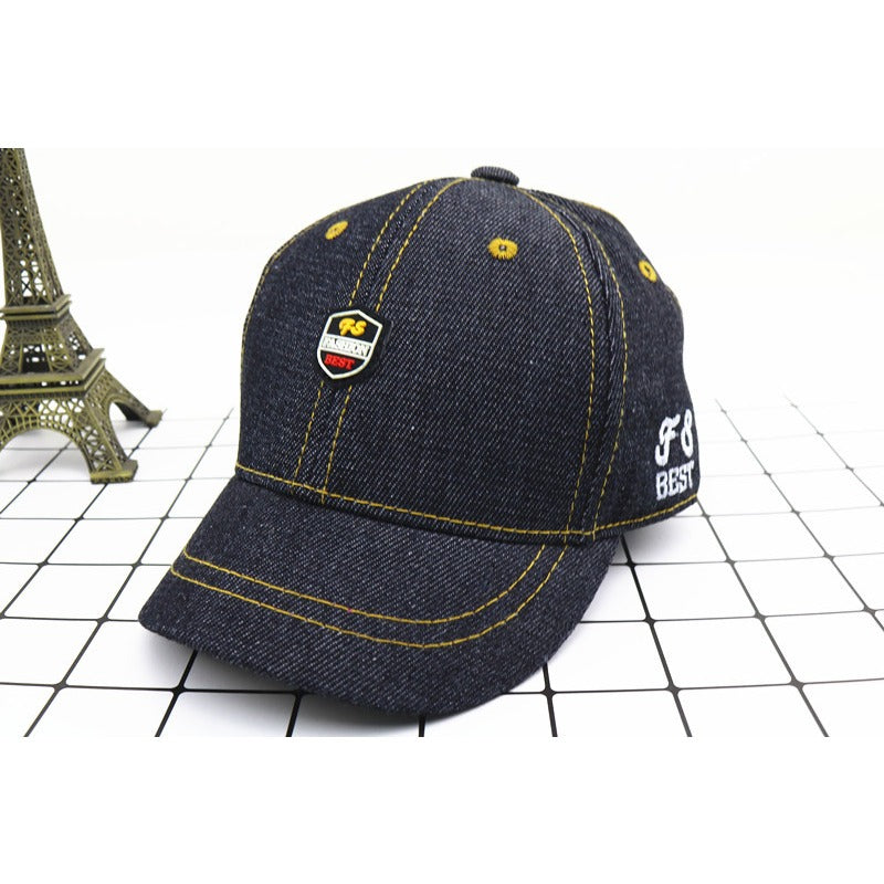 Mama Denim Casual Letter Baseball Caps
