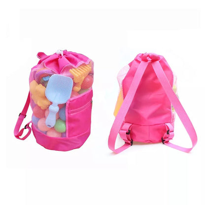 Drawstring Beach Toys Bag