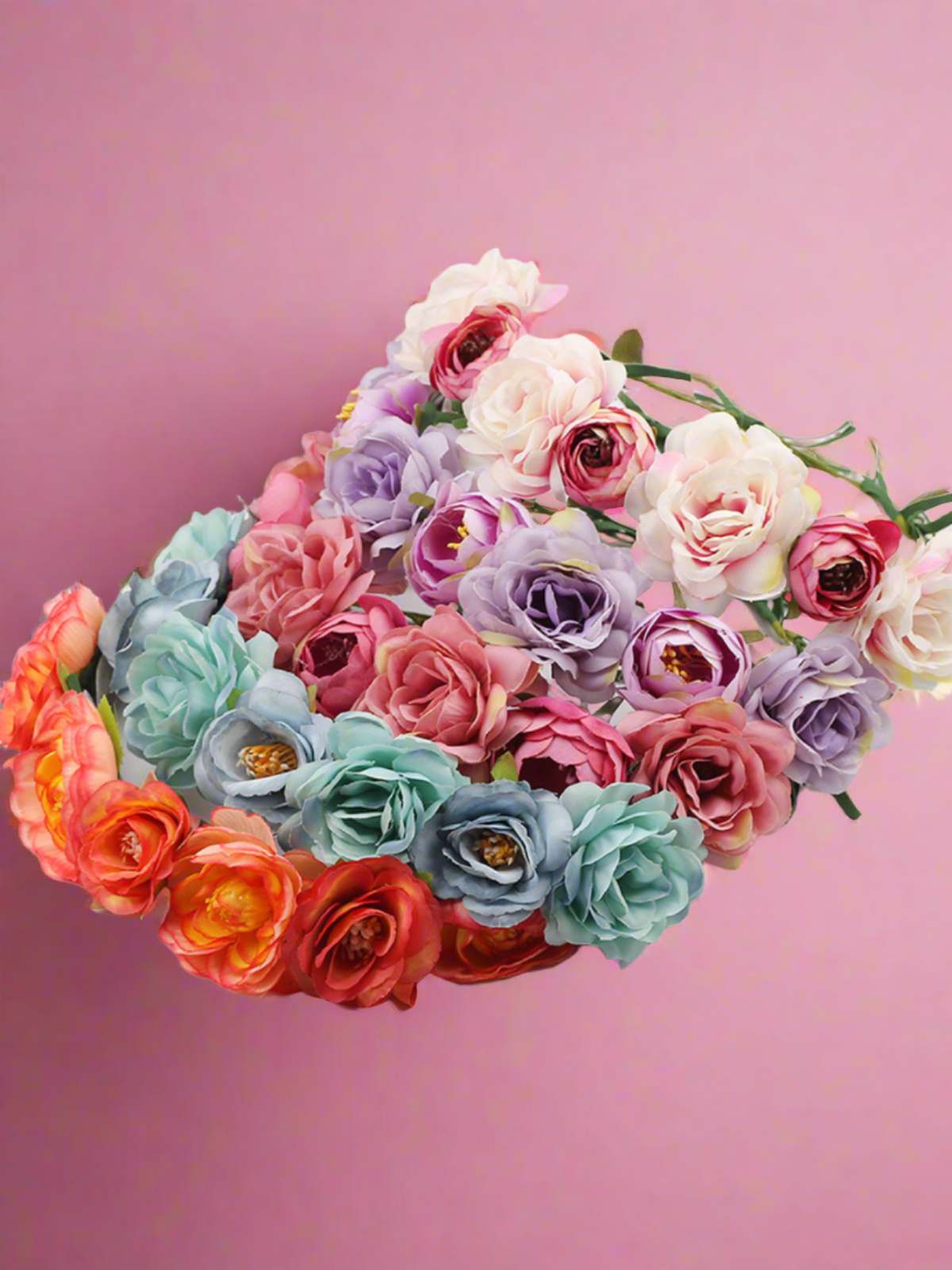 Make It Pretty Floral Crown Headband