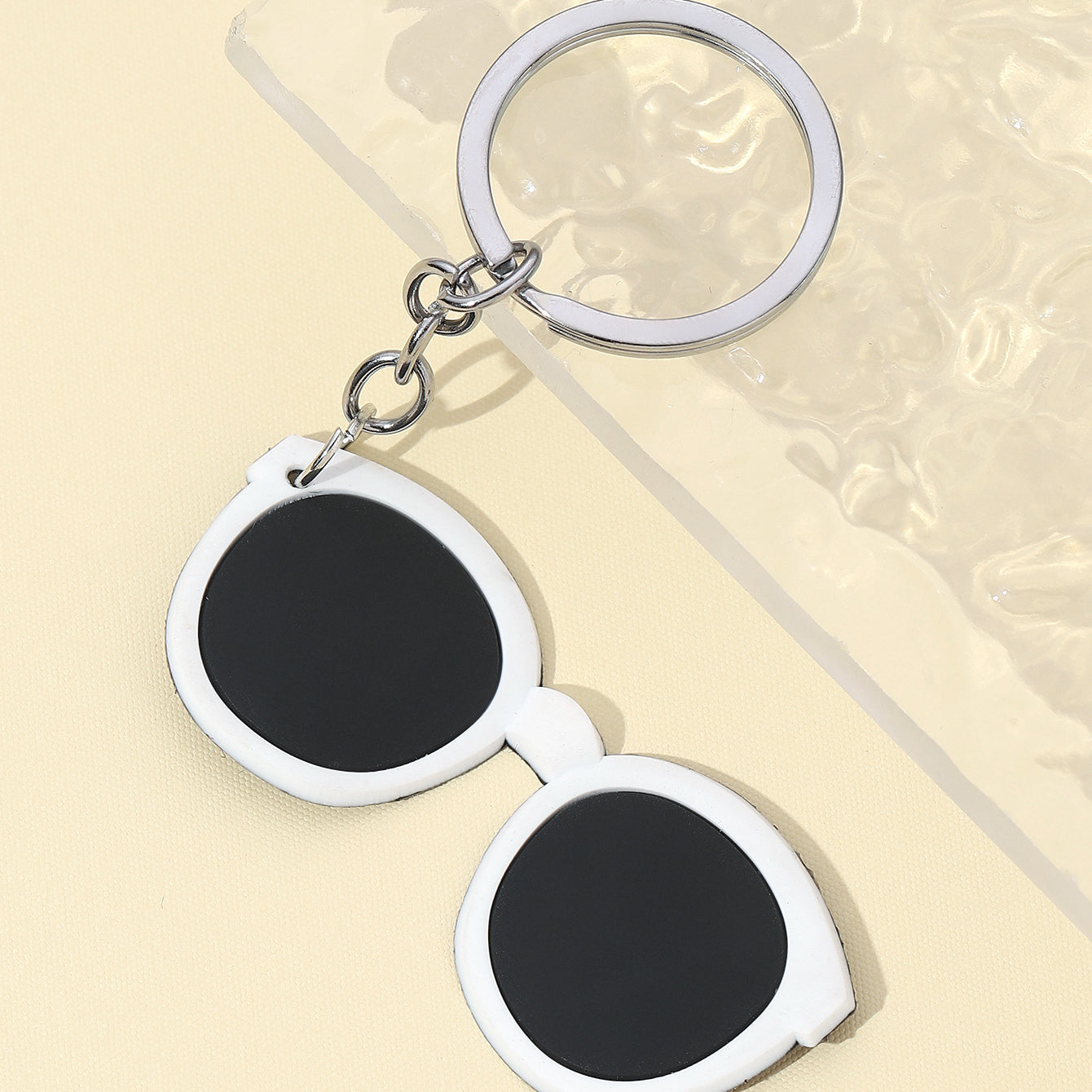 Silicone Glasses Keychain Cute Keychain