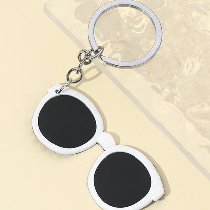 Silicone Glasses Keychain Cute Keychain