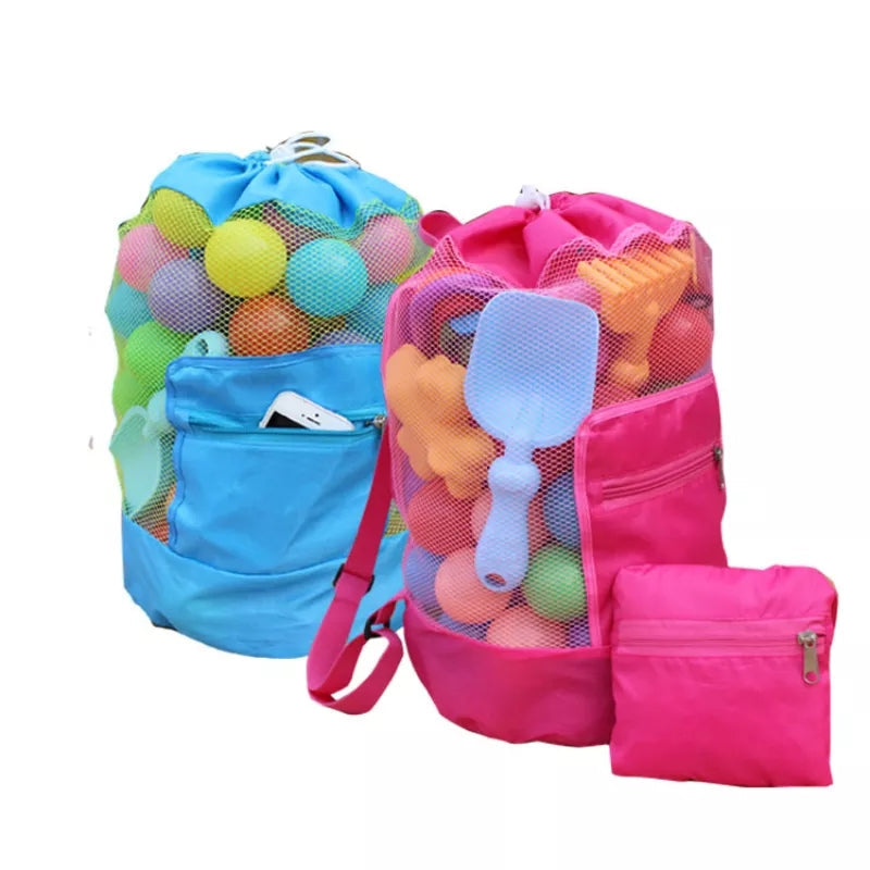 Drawstring Beach Toys Bag