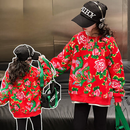 Wholesale Cotton Children's Printed Hoodies