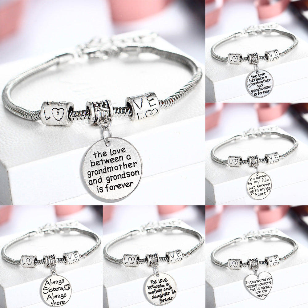 Alloy Engraved Bracelets