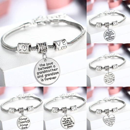 Alloy Engraved Bracelets