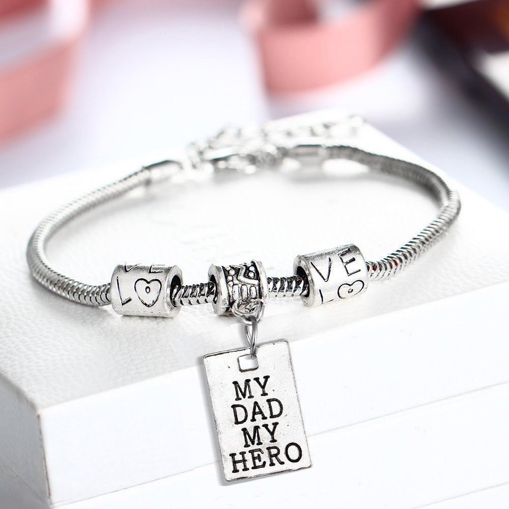 Alloy Engraved Bracelets