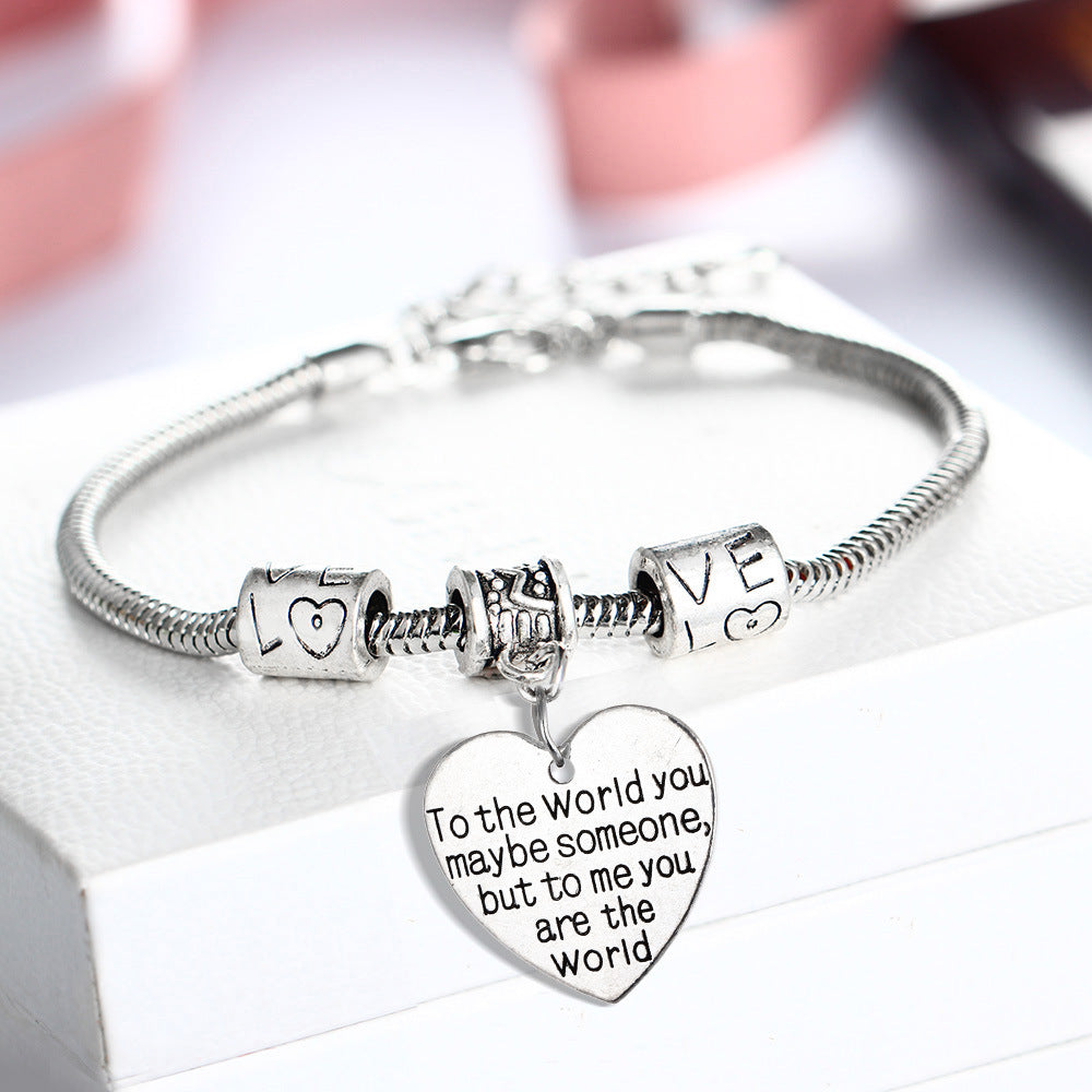 Alloy Engraved Bracelets