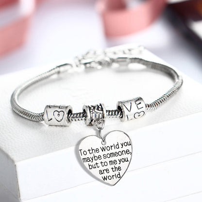 Alloy Engraved Bracelets