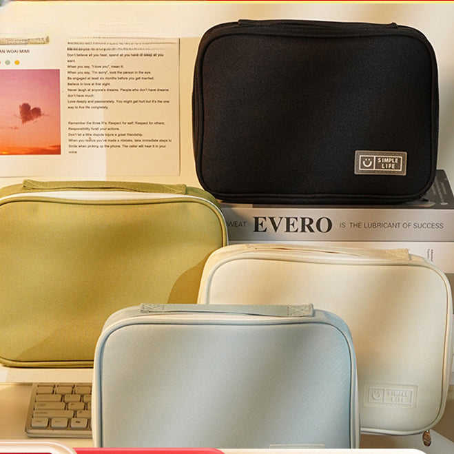 New Capacity Polyester Fiber Pencil Case