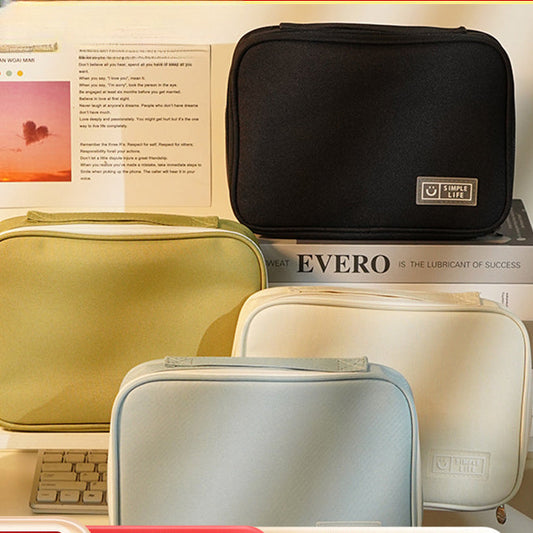 New Capacity Polyester Fiber Pencil Case