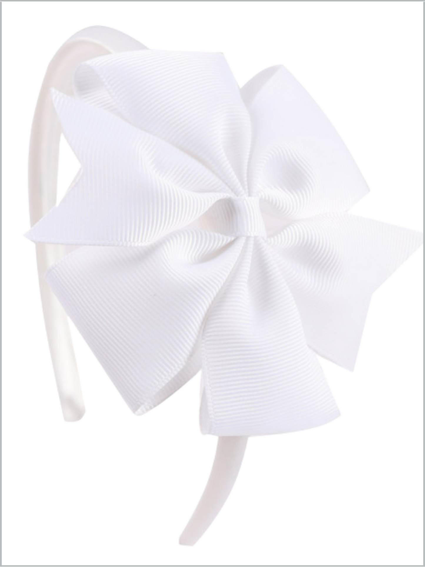 Girls 4 Inch Bow Hairband