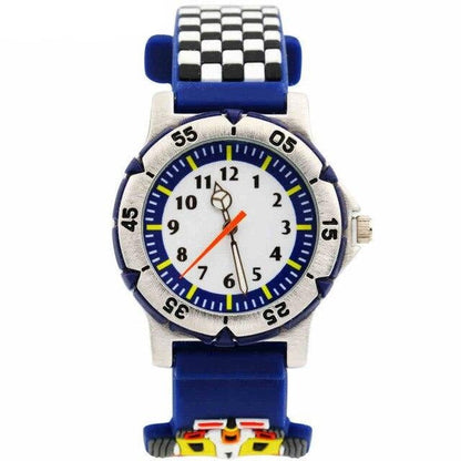 Waterproof Racing Flag Educational Watch