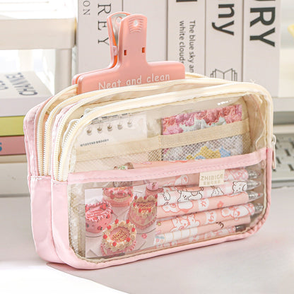 TPU Transparent Pencil Bag