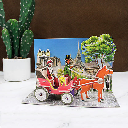Handcrafted 3D Puzzle Educational Toy for Kids