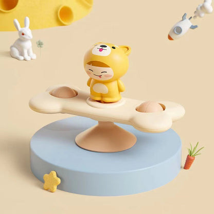 Rotating Puppy Educational Dining Table for Toddlers