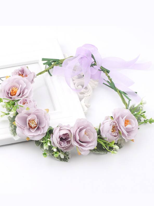 Girls Delicate Flower Halo