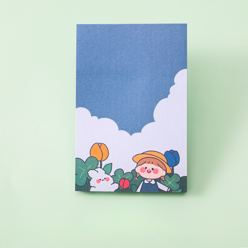 Paper Cartoon Bear Sticky Note