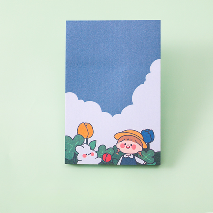 Paper Cartoon Bear Sticky Note