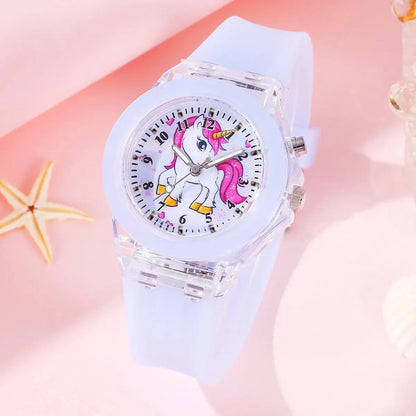 Unicorn Watch and Jewelry Set