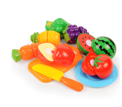 Kids' Educational Fruit and Vegetable Slicer and Cutter Toy