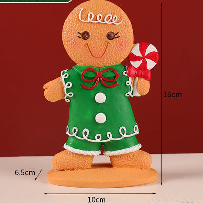 Christmas Gingerbread Resin Ornaments
