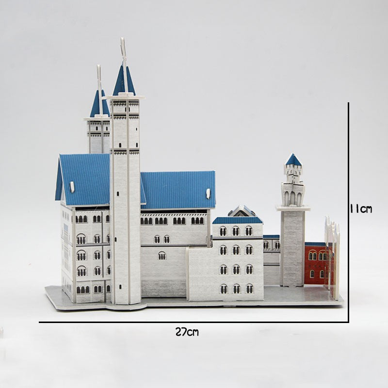 Handcrafted 3D Puzzle Educational Toy for Kids