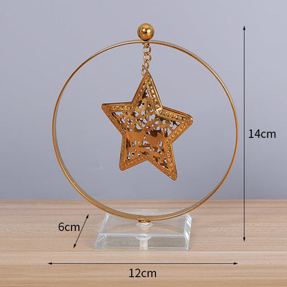 Christmas Decoration Light Luxury Christmas Tree Elk Metal