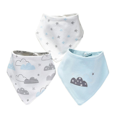Girls Boys Love heart Animals Unicorn Baby Bibs