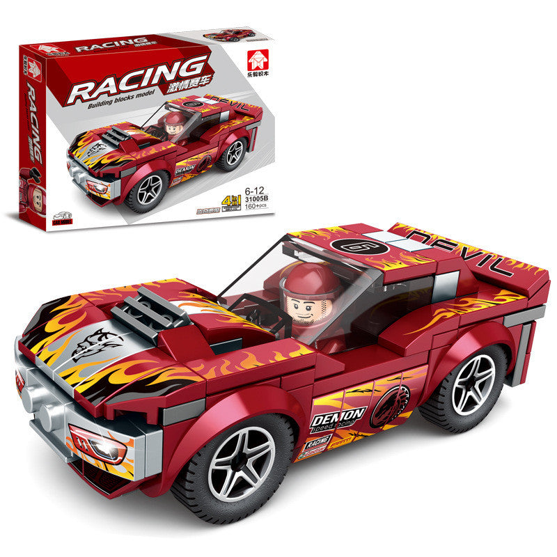 Racing Small Particles Educational Building Blocks - 100-200 Pieces