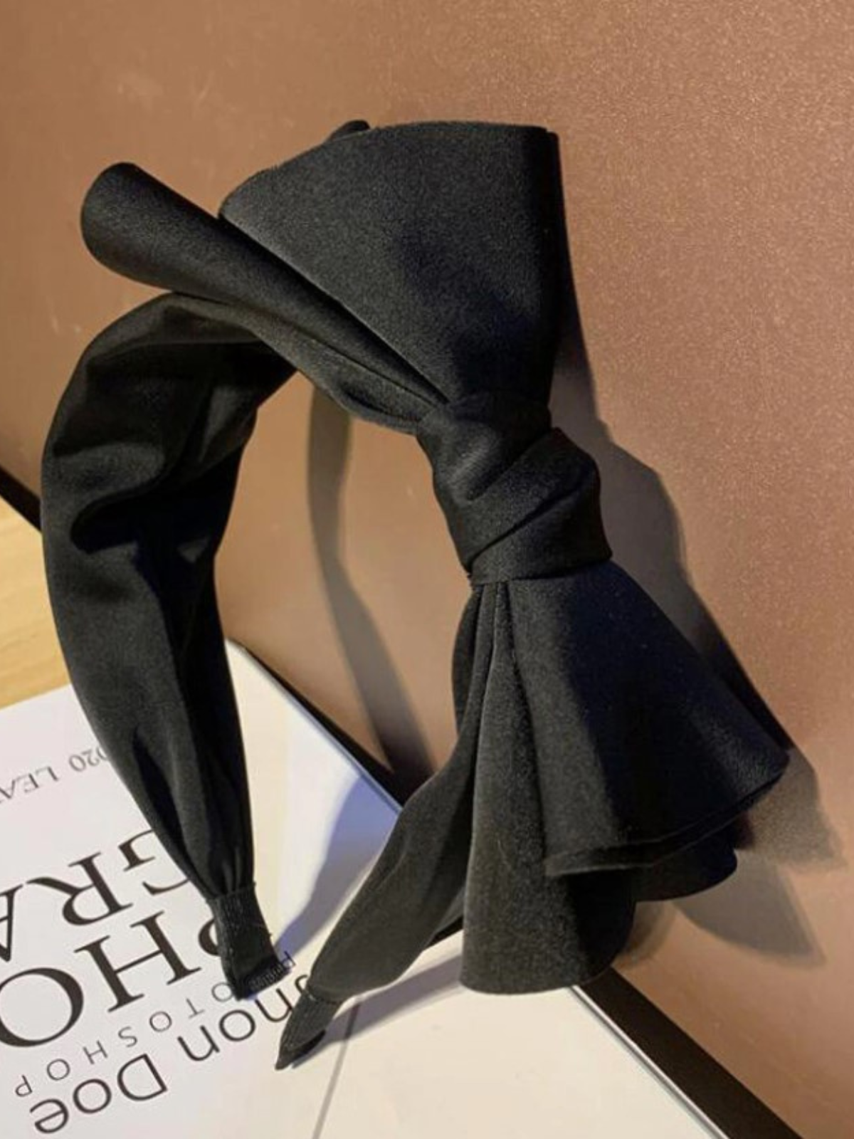 So Fetch Layered Bow Fashion Headband