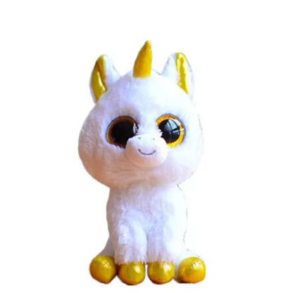Ty Beanie Baby White Unicorn 6" Toy