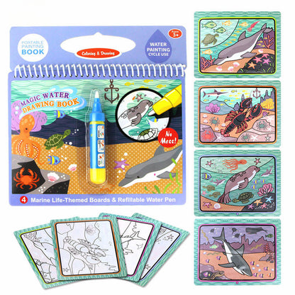 Wholesale Paper Water Painting Books Can Be Reused, and Water Graffiti Books Can Be Used Repeatedly