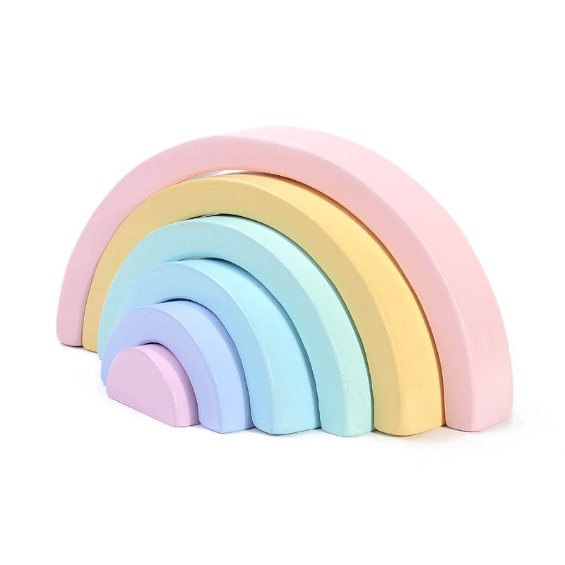 Silicone Infant Stacking Blocks with Educational Building Toy