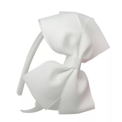 BIG BOW ALICE BAND FOR GIRLS