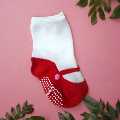 Baby Kid Girls Letters Color-blocking Polka dots Print Socks