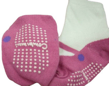 Baby Kid Girls Letters Color-blocking Polka dots Print Socks